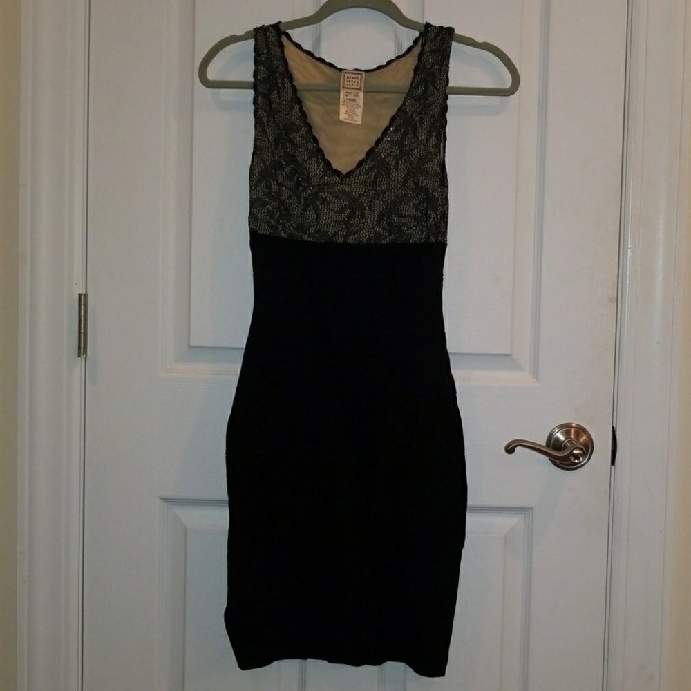 Genuine Herve Leger bodycon dress